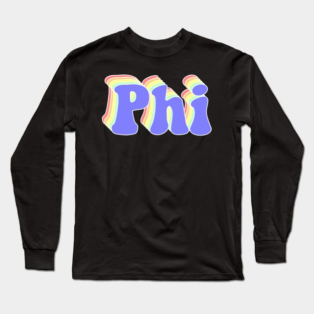 PHI Long Sleeve T-Shirt by Rosemogo